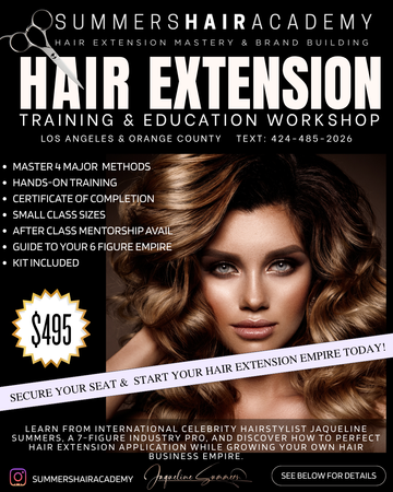 Hair Extension Education Workshop